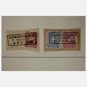 Stempelsammlung Sachsen