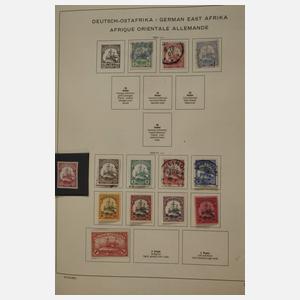 Briefmarkensammlung Deutsche Kolonien