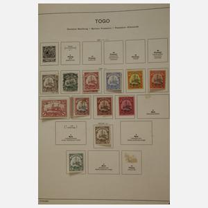 Briefmarkensammlung Deutsche Kolonien