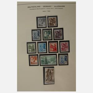 Große Markensammlung BRD und West-Berlin