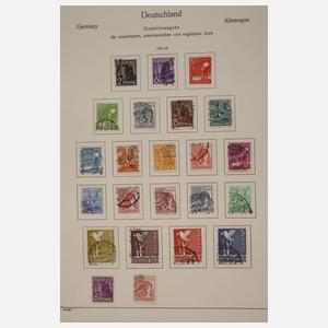 Briefmarkensammlung SBZ und DDR
