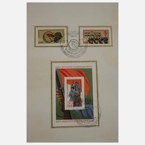 Große Markensammlung SBZ und DDR