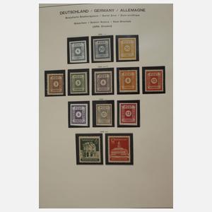 Große Markensammlung SBZ und DDR