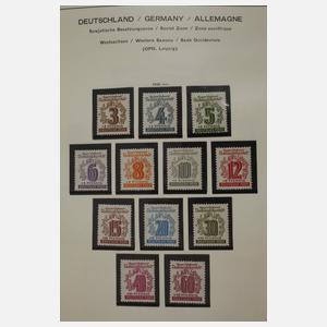 Große Markensammlung SBZ und DDR