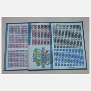 Große Markensammlung SBZ und DDR