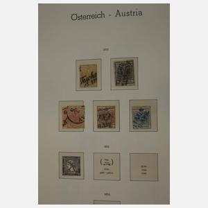 Briefmarkensammlung Österreich