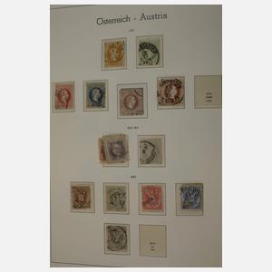Briefmarkensammlung Österreich