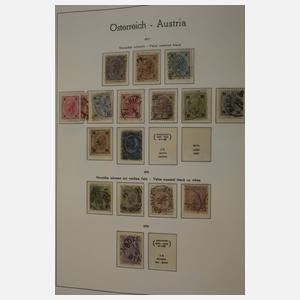 Briefmarkensammlung Österreich
