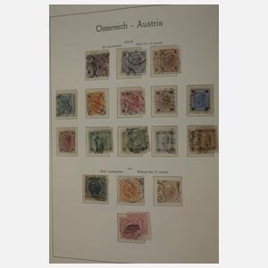Briefmarkensammlung Österreich