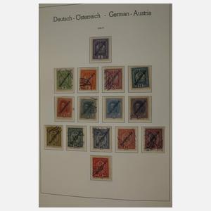 Briefmarkensammlung Österreich