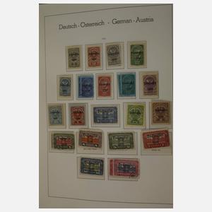 Briefmarkensammlung Österreich