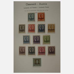 Briefmarkensammlung Österreich