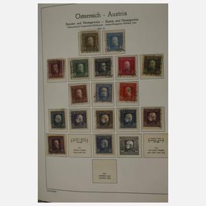 Briefmarkensammlung Österreich