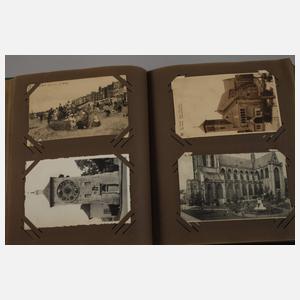 Drei Ansichtskartenalben Belgien