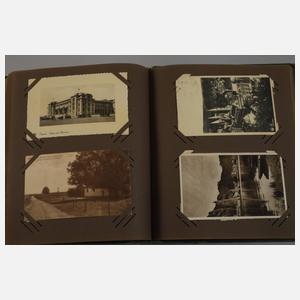 Drei Ansichtskartenalben Belgien