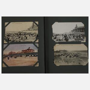 Drei Ansichtskartenalben Belgien