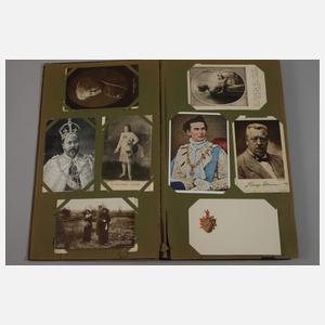 Postkartenalbum Adel