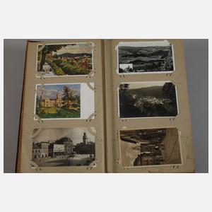 Ansichtskartenalbum Osteuropa, Deutsche Ostgebiete