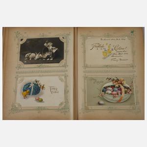 Postkartenalbum Ostergrüße