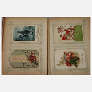 Postkartenalbum Ostergrüße