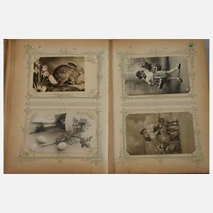 Postkartenalbum Ostergrüße