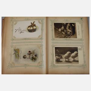 Postkartenalbum Ostergrüße