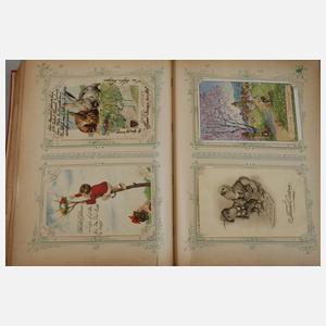 Postkartenalbum Ostergrüße