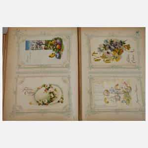 Postkartenalbum Ostergrüße