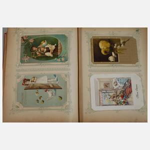 Postkartenalbum Ostergrüße