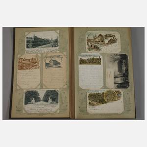 Ansichtskartenalbum Sachsen