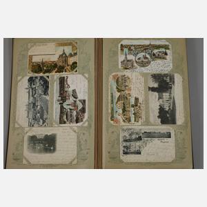 Ansichtskartenalbum Sachsen