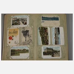 Ansichtskartenalbum Sachsen