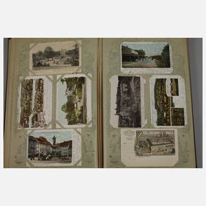 Ansichtskartenalbum Sachsen