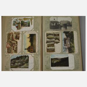 Ansichtskartenalbum Sachsen