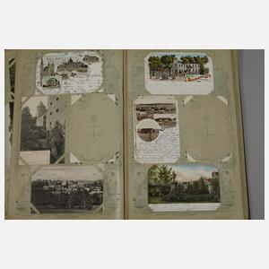 Ansichtskartenalbum Sachsen