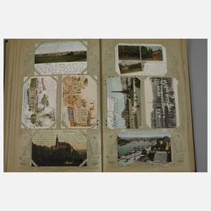 Ansichtskartenalbum Sachsen