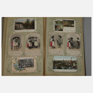 Ansichtskartenalbum Sachsen