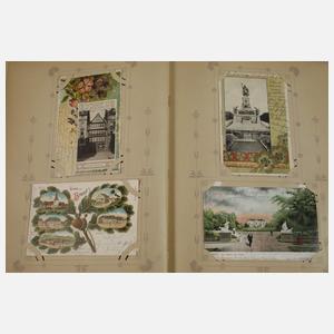 Ansichtskartenalbum Sachsen