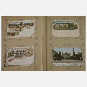 Ansichtskartenalbum Sachsen