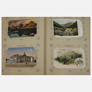 Ansichtskartenalbum Sachsen