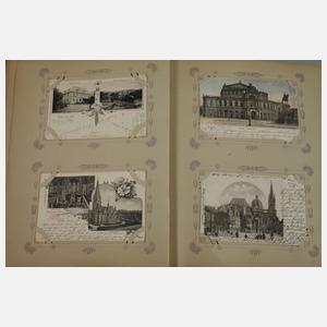 Ansichtskartenalbum Sachsen