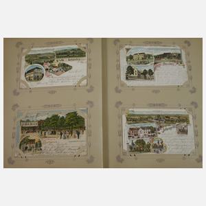 Ansichtskartenalbum Sachsen