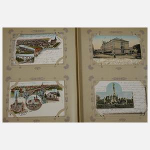 Ansichtskartenalbum Sachsen