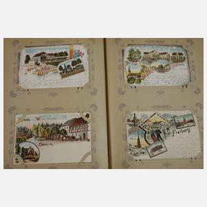 Ansichtskartenalbum Sachsen