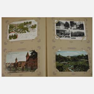 Ansichtskartenalbum Sachsen