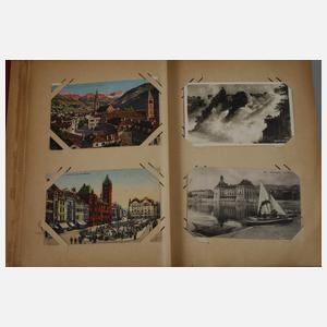 Ansichtskartenalbum Welt