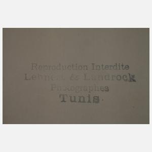 Drei Fotos Lehnert & Landrock, Tunis
