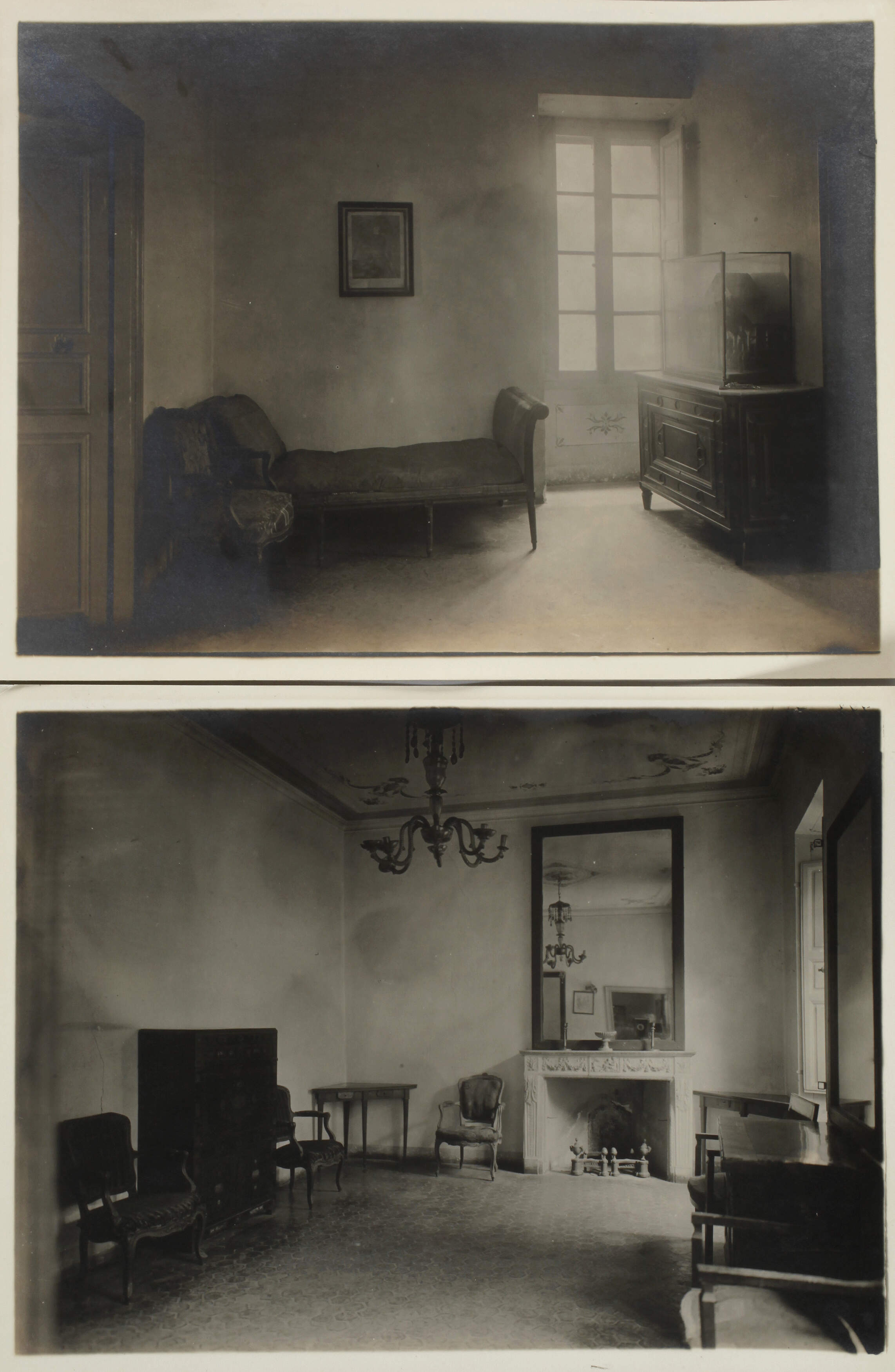 Zwei Fotos Napoleon I.