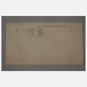 Albert Einstein,  Brief mit Autograph