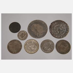 Konvolut Silbermünzen Altdeutschland